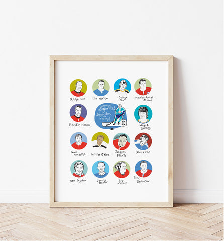 Hockey Art Prints