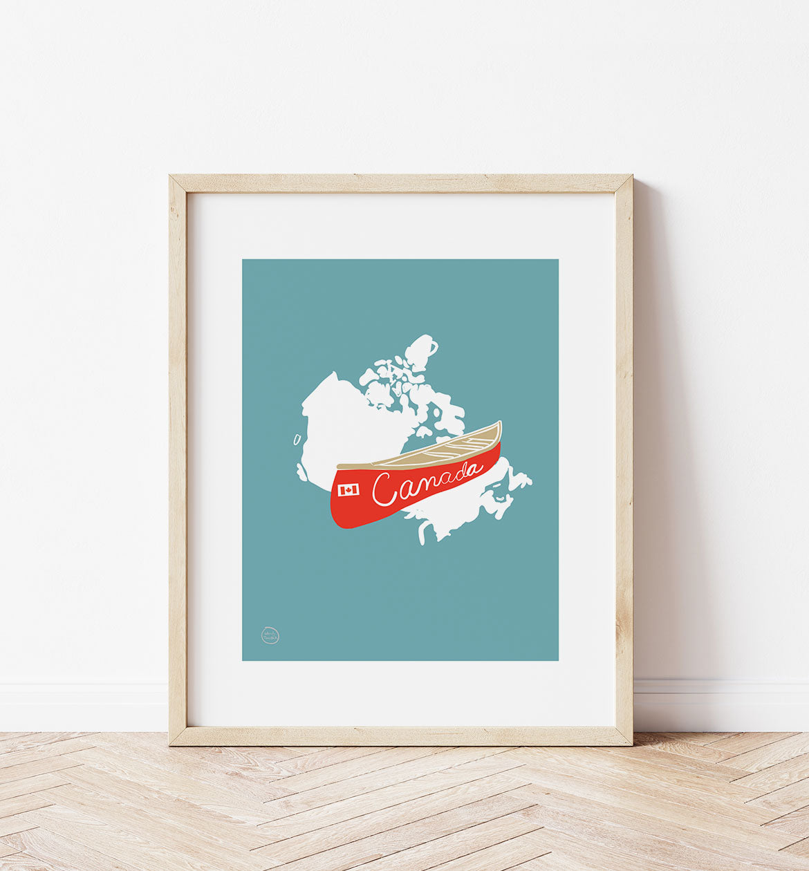 Canoe + Map