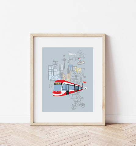 Toronto Art Print