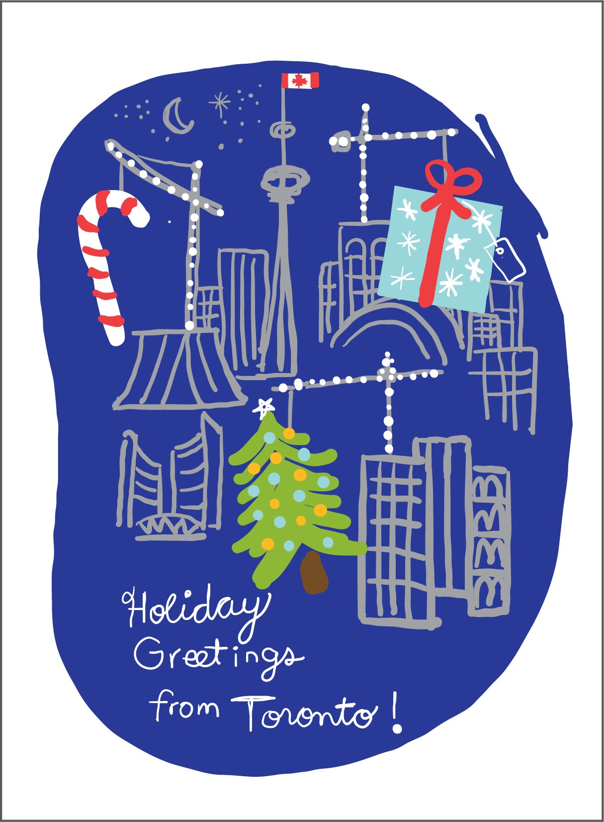 Toronto Cranes Xmas