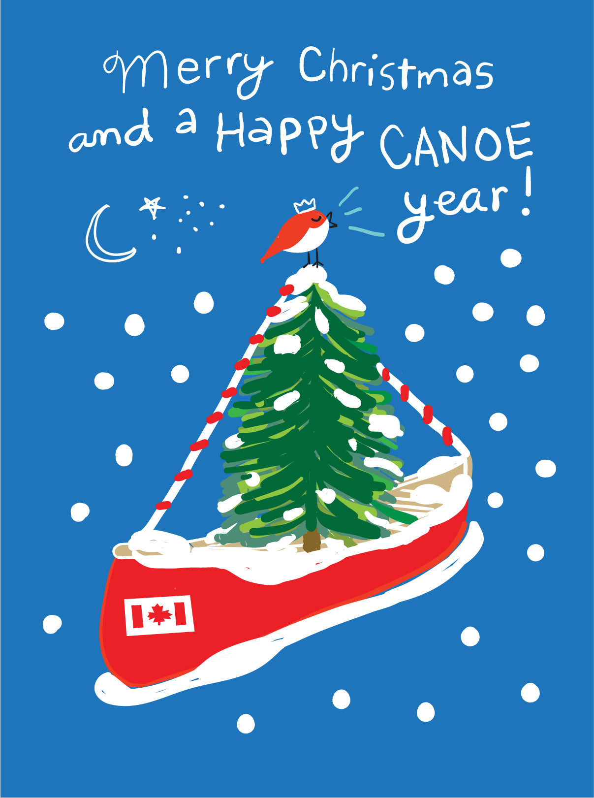 Holiday Canoe Xmas