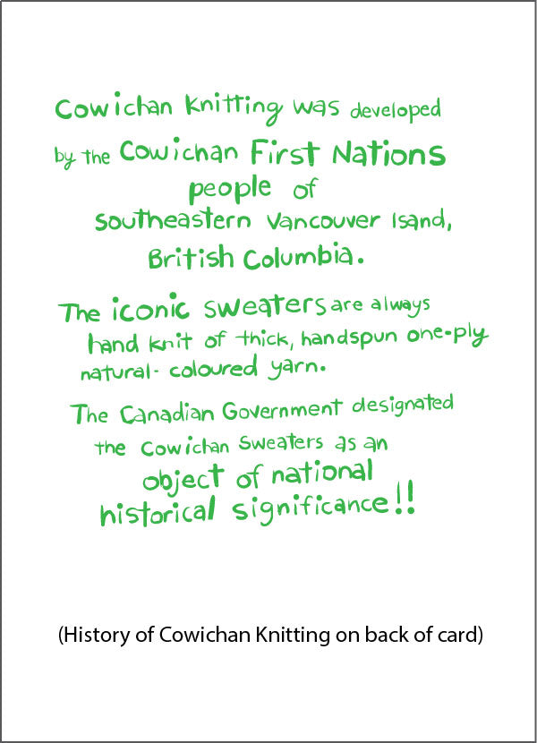 Cowichan Sweater Xmas