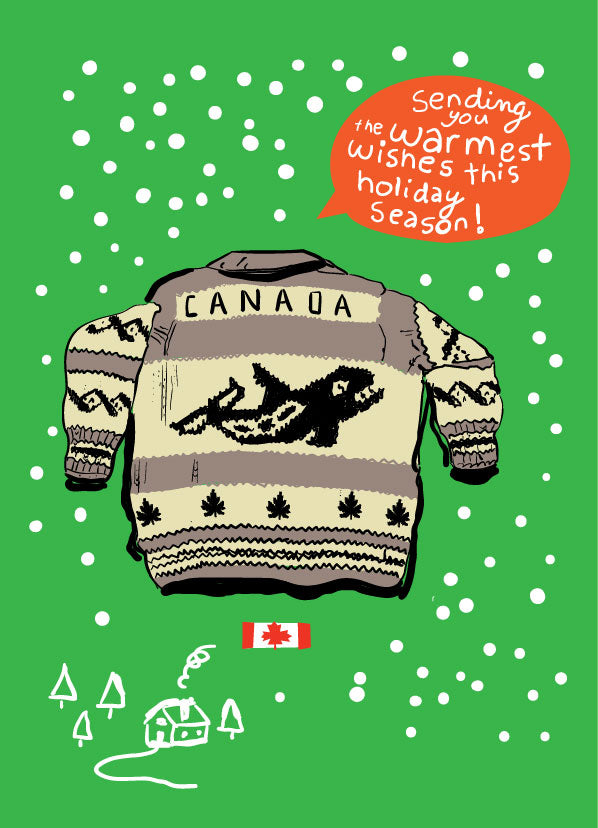 Cowichan Sweater Xmas