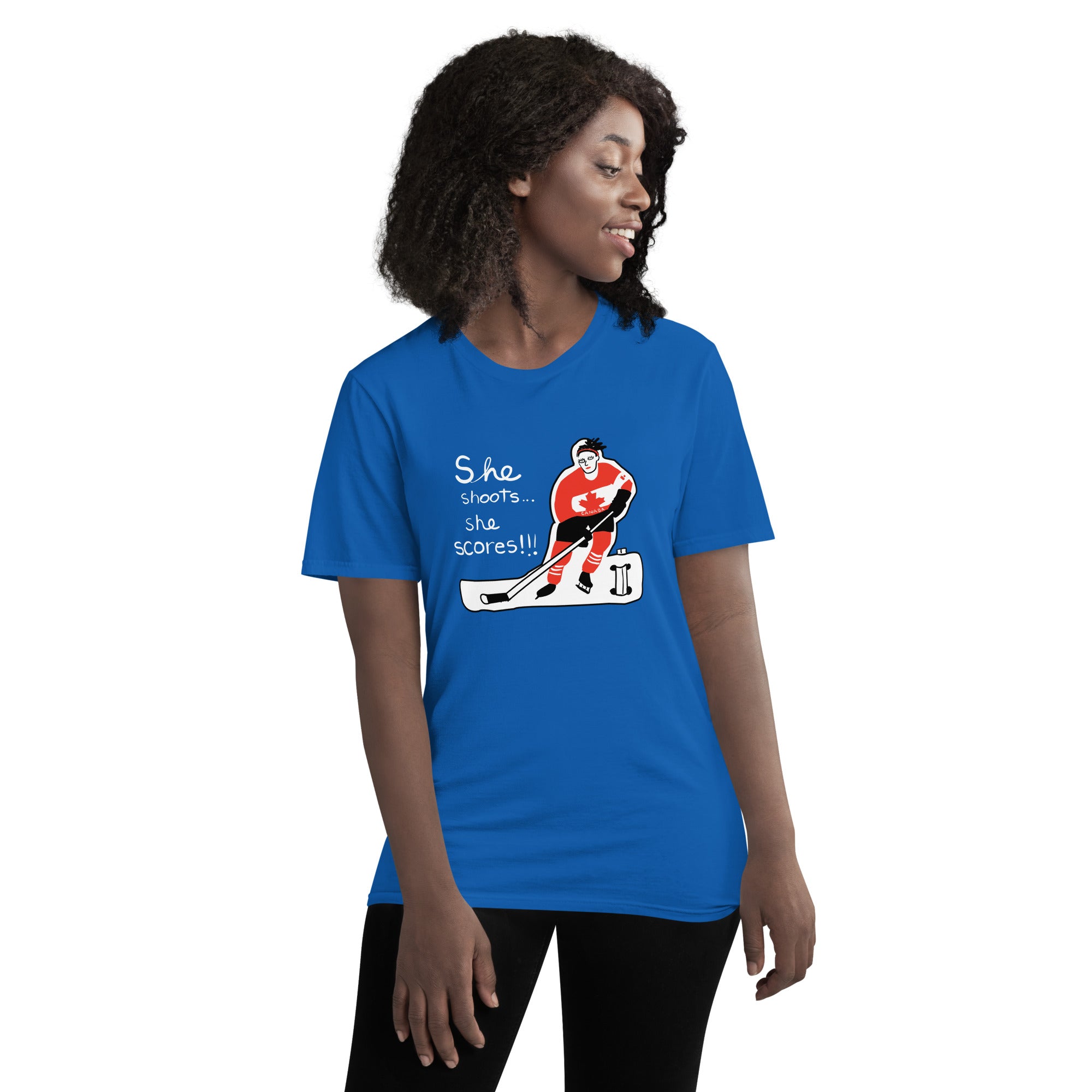 She Shoots She Scores! Celebrating Women's hockey!