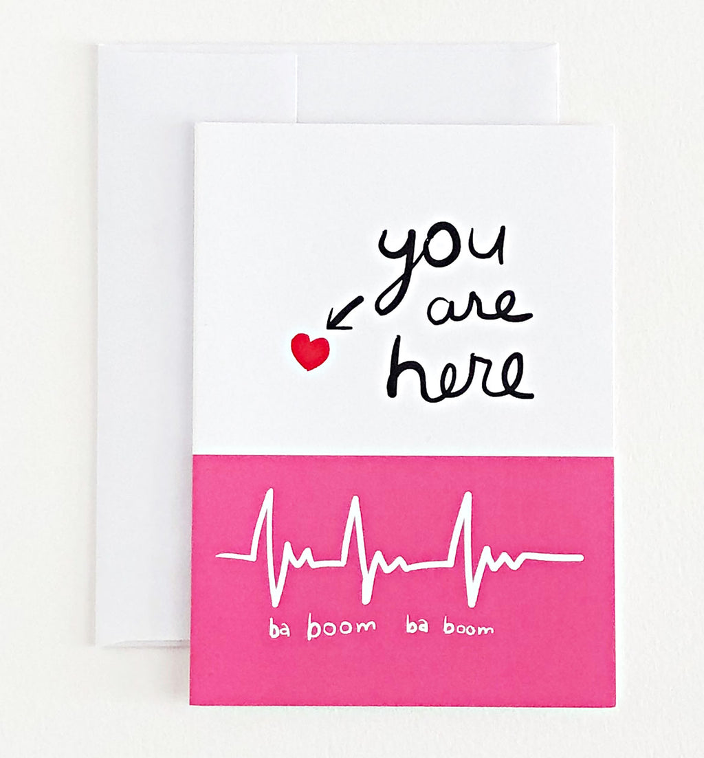 You Are Here Valentine's Day