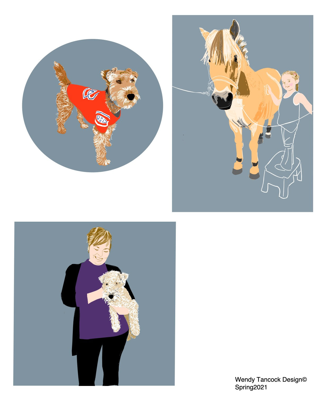 Custom Pet Portraits