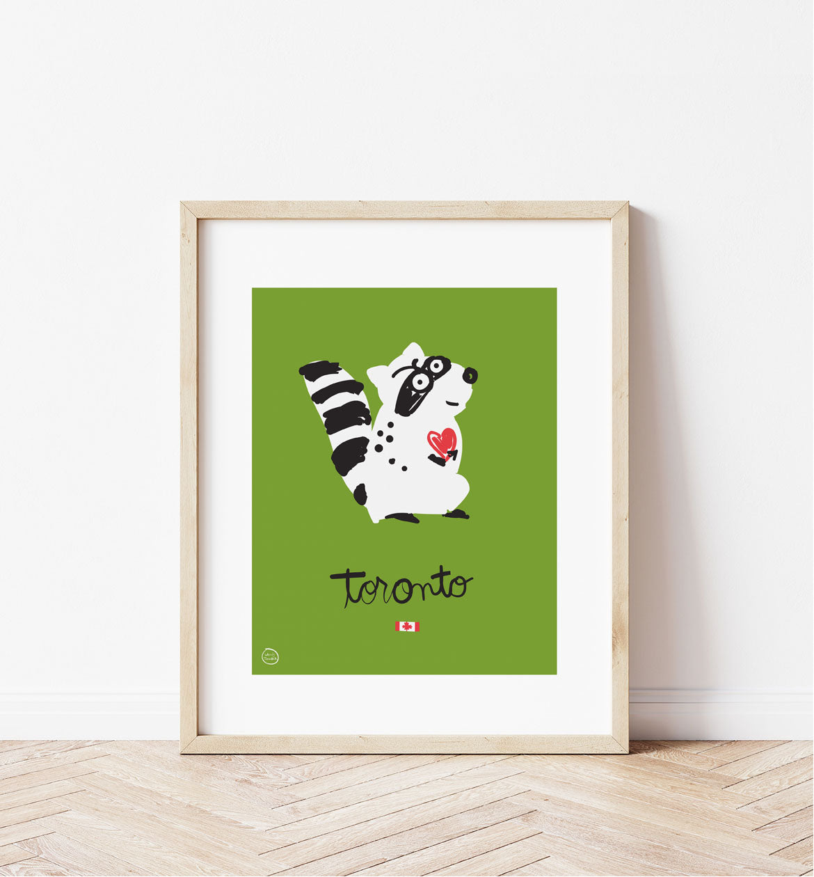 Raccoon Toronto Green